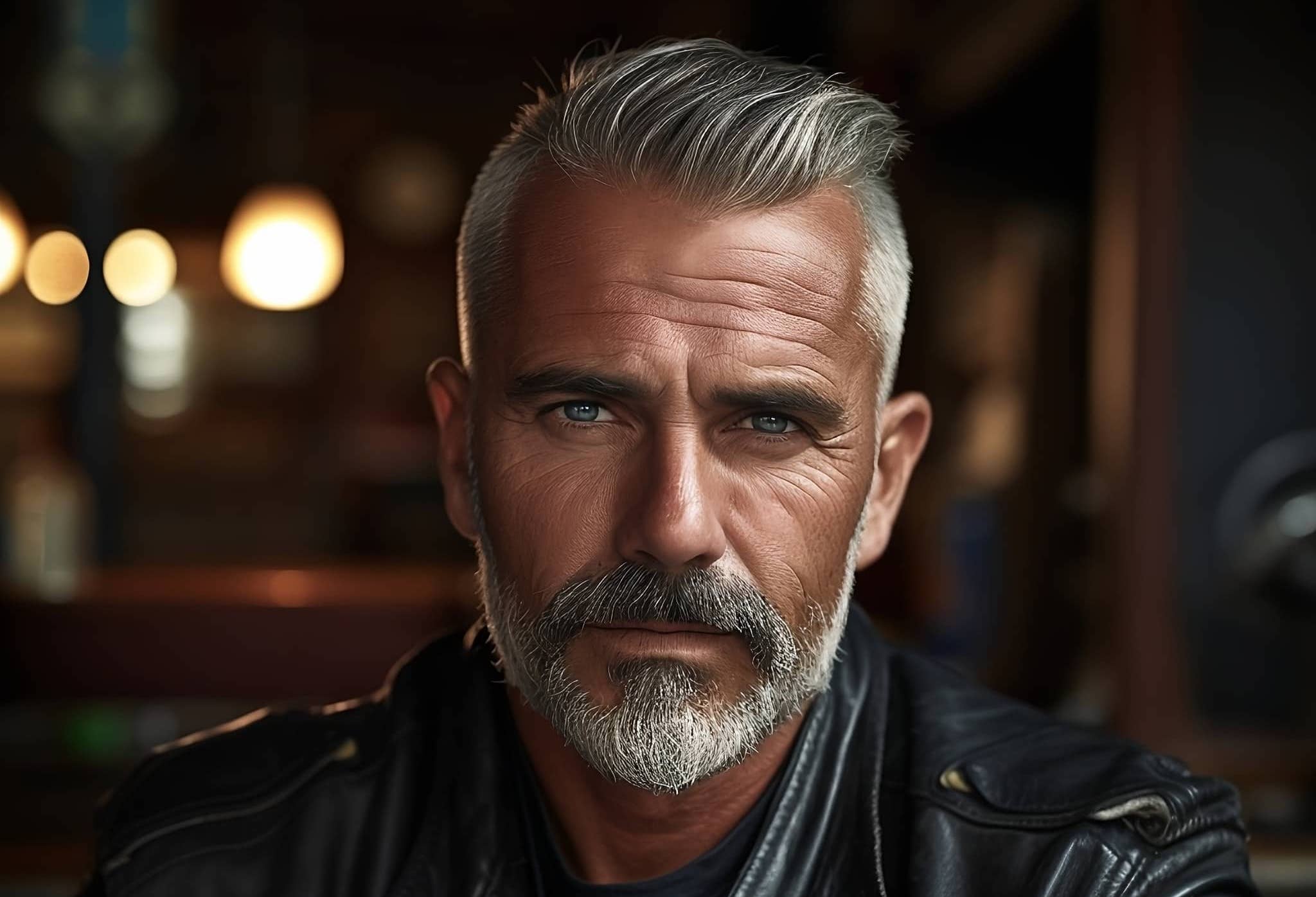 Bikers, image générée avec Midjourney par © David Lartigue