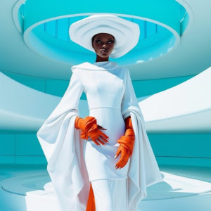 Haute couture fashion