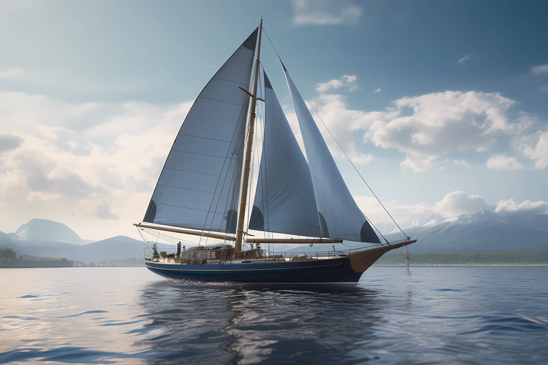 Amaré Yachting, image créée par David Lartigue