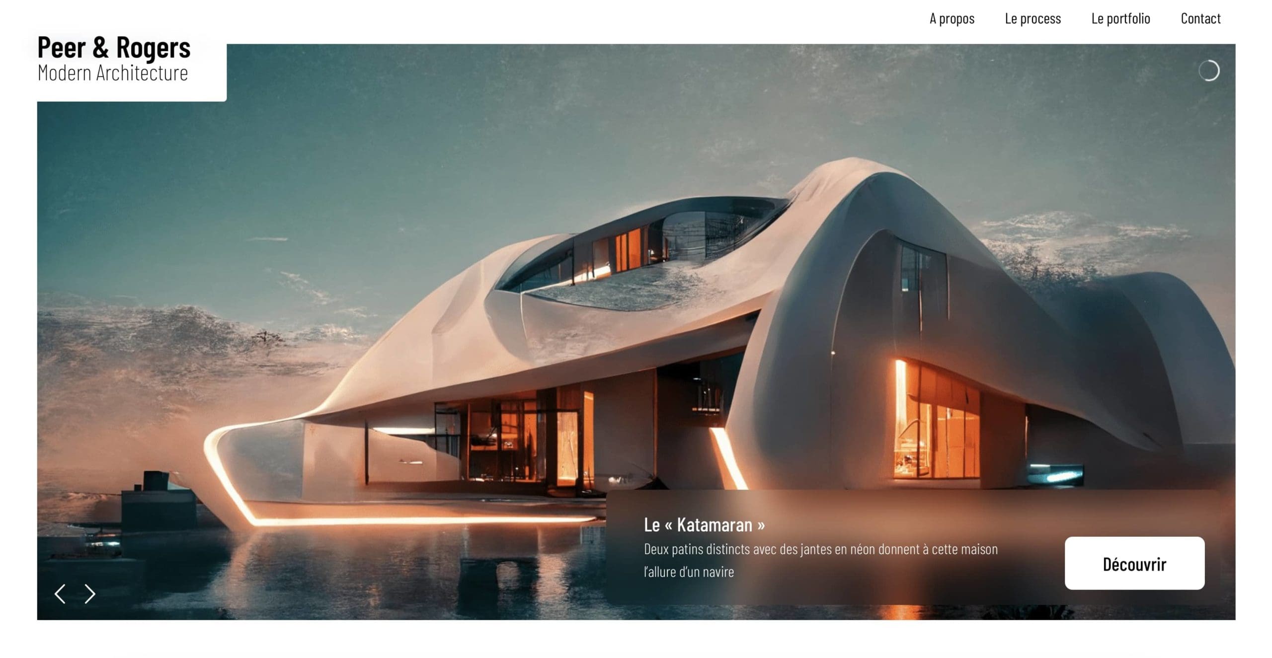 Moderne Architecture Slider